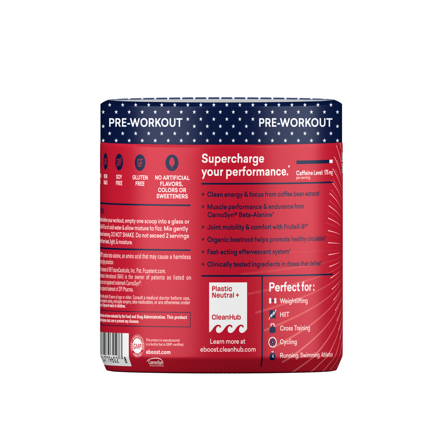 Patriot Pop / Tub (20 Servings)