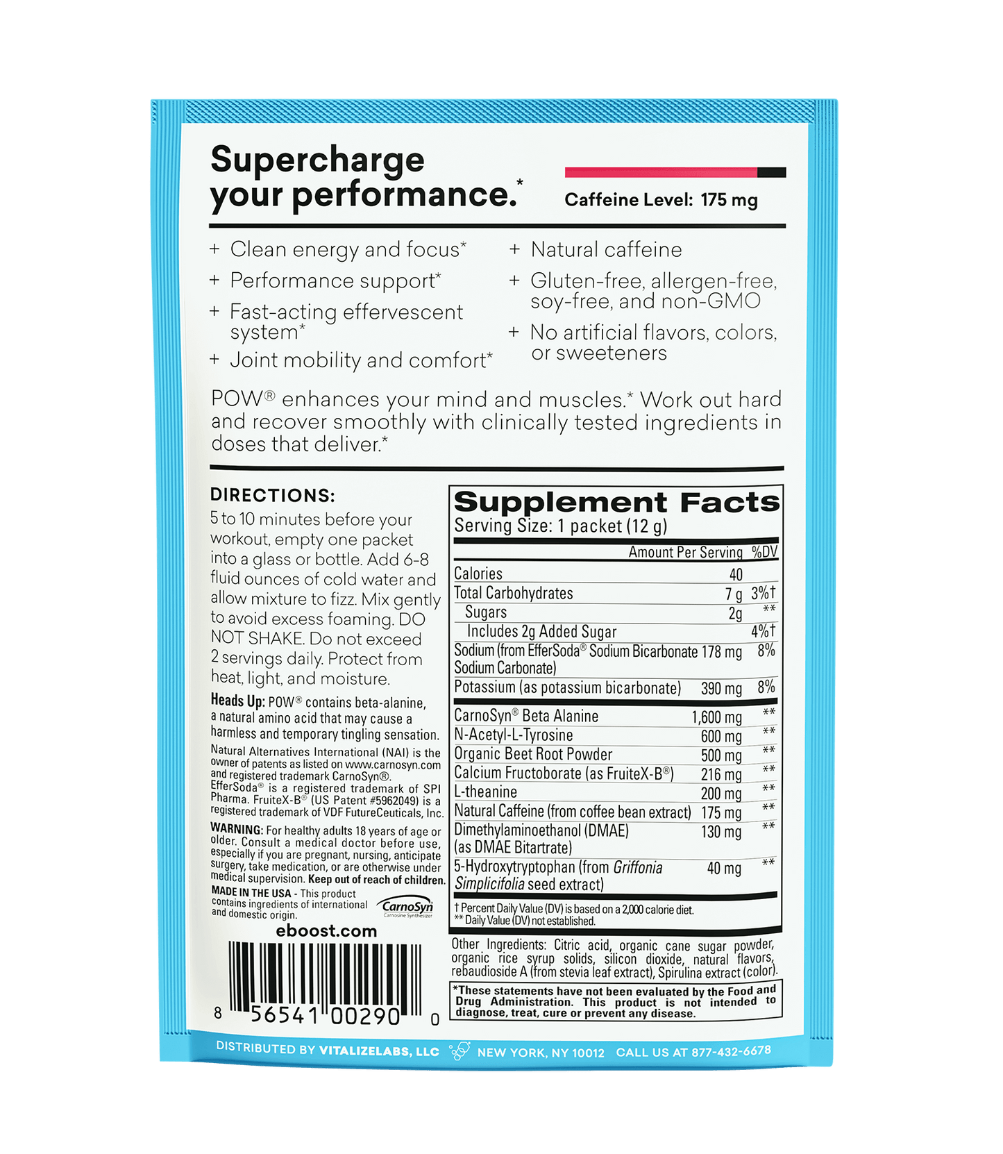 Blue Raspberry / Box (15 Packets)