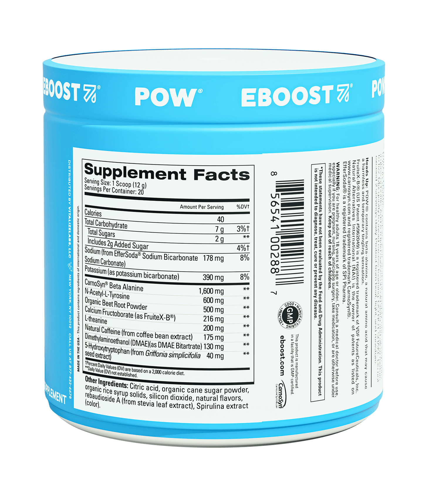 Blue Raspberry / Tub (20 Servings)