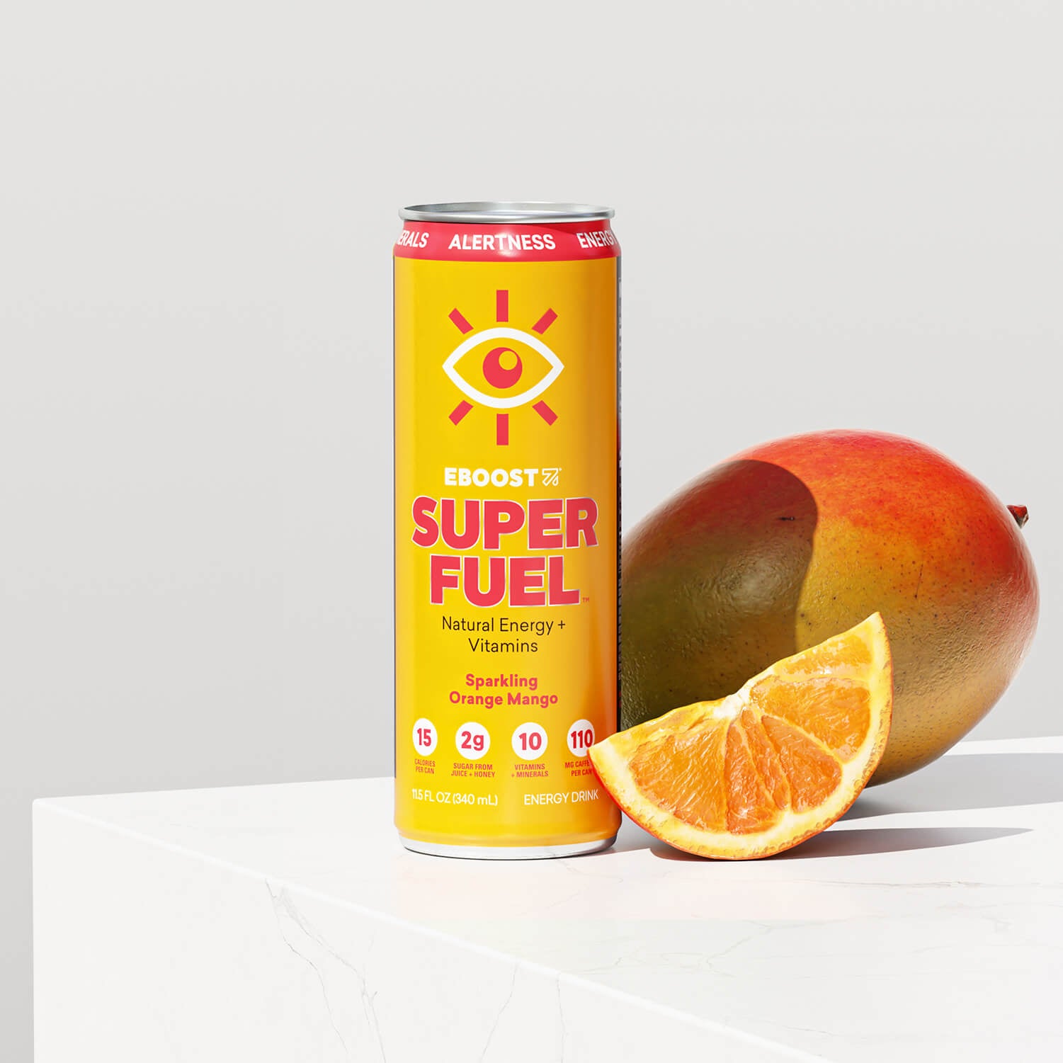 SUPER FUEL Natural Energy + Vitamin Drink - Your Kick In A Can – EBOOST