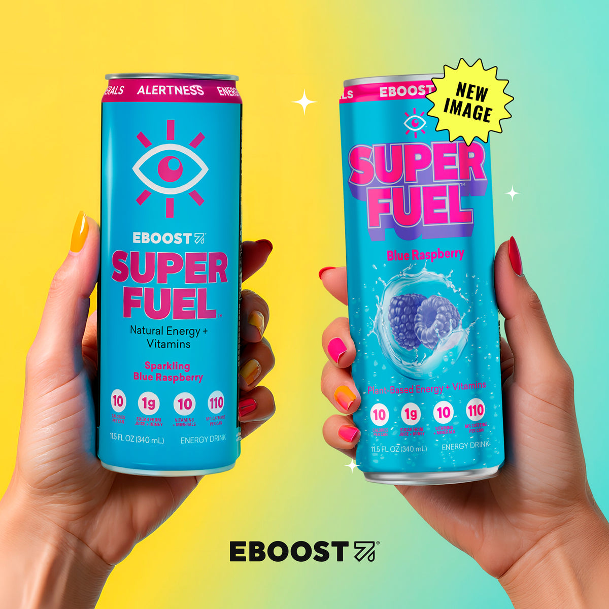 SUPER FUEL Energy Drink — Clean Focus, Vitamins & Electrolytes – EBOOST