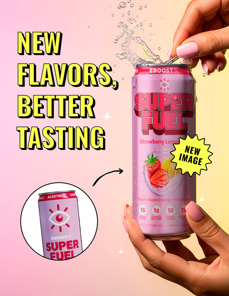 SUPER FUEL by EBOOST, Strawberry Lemonade / Case (12) SUPER FUEL by EBOOST, Strawberry Lemonade / Case (12)