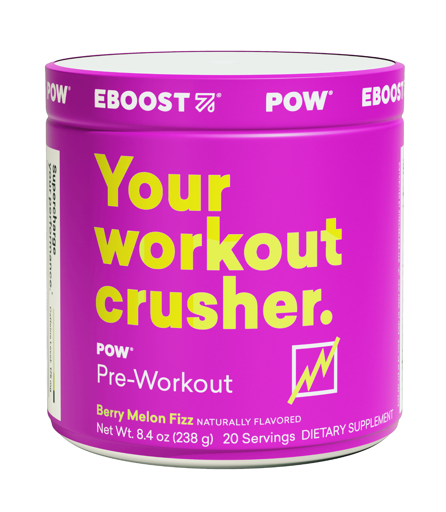 POW® Natural PreWorkout EBOOST