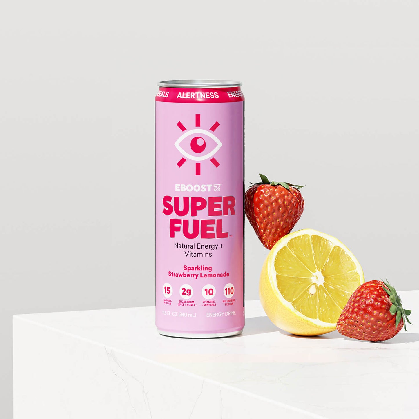 SUPER FUEL Natural Energy + Vitamin Drink - Your Kick In A Can – EBOOST