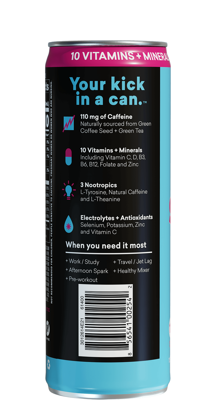 SUPER FUEL Natural Energy + Vitamin Drink - Your Kick In A Can – EBOOST